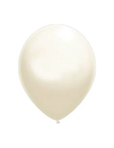 Baloane latex standard 13 cm alb
