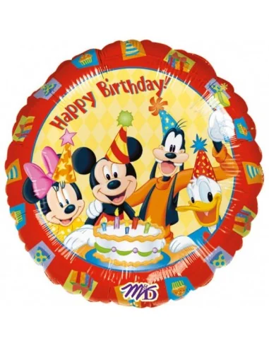 Baloane folie 45 cm Mickey Happy Birthday